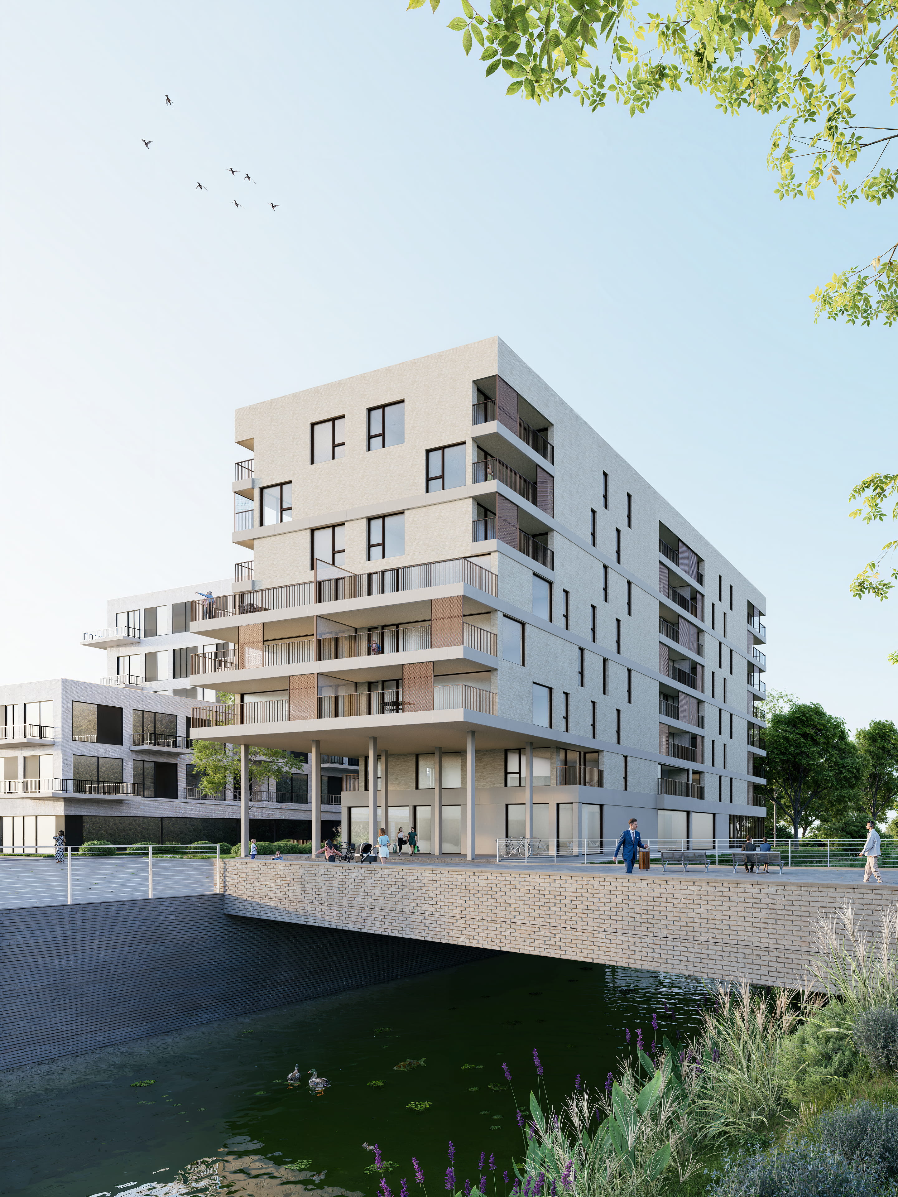 Villa Moderne rear